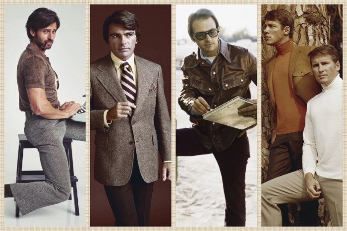 70s and 80s fashion men